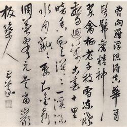 Chinese Calligrapher: Wang Meng (王蒙)