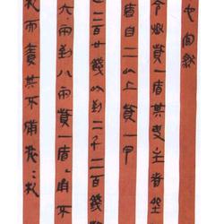 Yun Meng Sleeping Tiger Land Qin Bamboo Slips