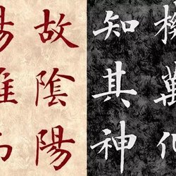 Appreciation of "Yellow Emperor Yin Fu Jing" in regular script by Lu Qicheng