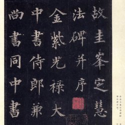 What are the characteristics of Liu Gongquan's regular script?