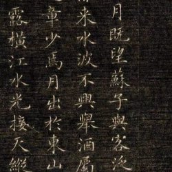 Appreciation of Calligraphy Cheng Wang Xiaokai "Lin Zhao Songxue Chibi Fu"