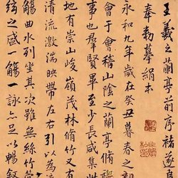 Appreciation of Calligraphy Wang Duolin's "Orchid Pavilion Preface"