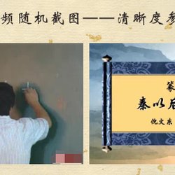 Self-study Seal Script Introduction Calligraphy Practice Calligraphy Video Teaching Lecture